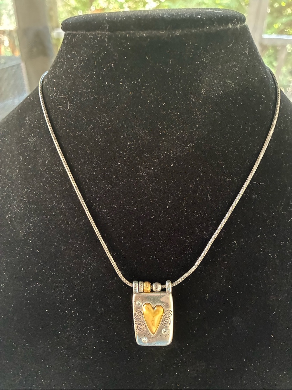 Brighton “Remember Your Heart” Necklace and Pendant